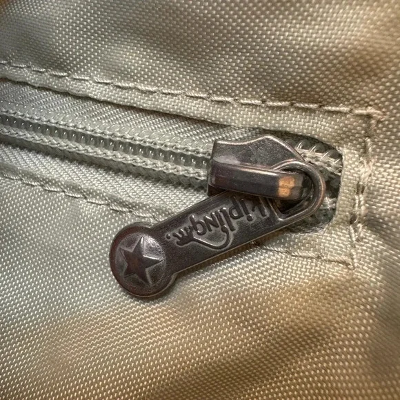 Kipling Alvar Crossbody Purse Multicolored Purple Blue Medium size - Picture 11 of 16